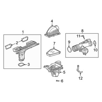 Jeep OE - Engine - Air Inlet (3.6L)