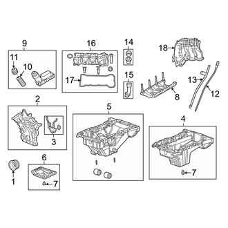 Jeep OE - Engine Parts (3.6L)