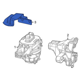 Jeep OE - Right Engine Mount Heat Shield