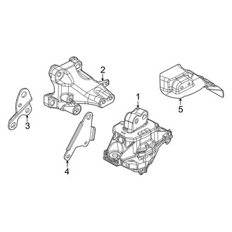Jeep OE - Engine Mounting (Left Side), (3.6L)