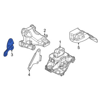 Jeep OE - Left Engine Mount Support Bracket