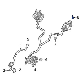 Jeep OE - Right Exhaust System Hanger