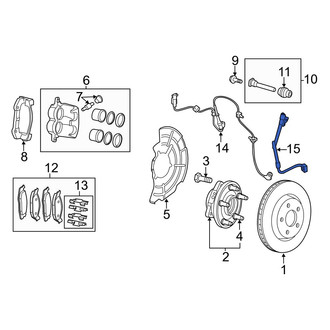 Jeep OE - Front Left Brake Hydraulic Hose