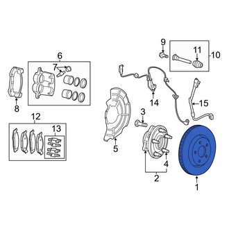 Jeep OE - Front Disc Brake Rotor