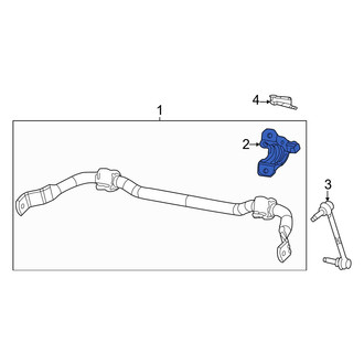 Jeep OE - Front Left Suspension Stabilizer Bar Bracket