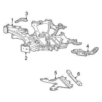 Jeep OE - Front Suspension - Suspension Mounting (RWD)