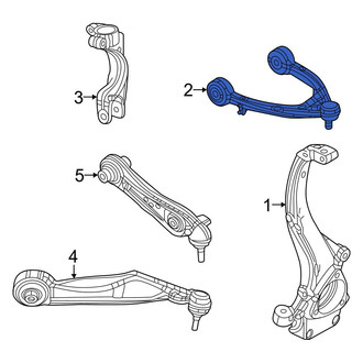 Jeep OE - Front Right Upper Suspension Control Arm