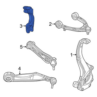 Jeep OE - Front Left Suspension Strut Fork