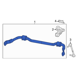 Jeep OE - Front Suspension Stabilizer Bar