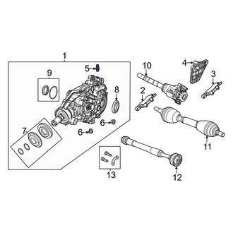 Jeep OE - Rear Differential Vent Hose