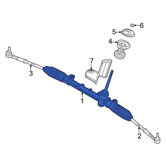 Jeep OE - Rack and Pinion Assembly