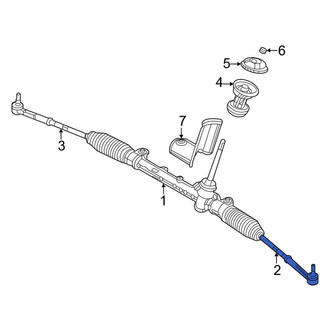 Jeep OE - Right Outer Steering Tie Rod End