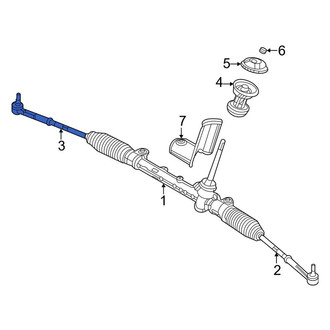Jeep OE - Right Outer Steering Tie Rod End