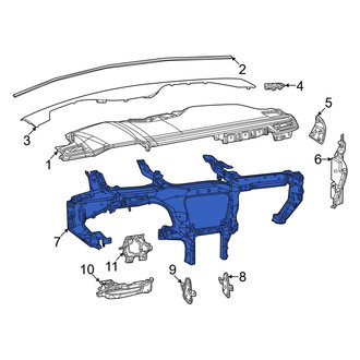 Jeep OE - Instrument Panel Crossmember