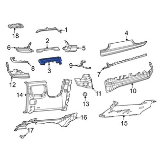 Jeep OE - Steering Column Cover