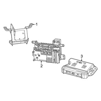 Jeep OE - Instrument Panel - Sound System (Radio & Components)