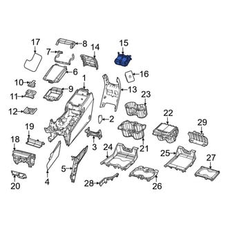 Jeep OE - Console Air Vent