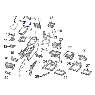 Jeep OE - Console Hinge