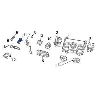 Jeep OE - Front 12 Volt Accessory Power Outlet Cover