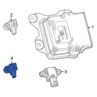 Jeep OE - Center Front Air Bag Impact Sensor