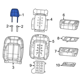 Jeep OE - Center Right Headrest