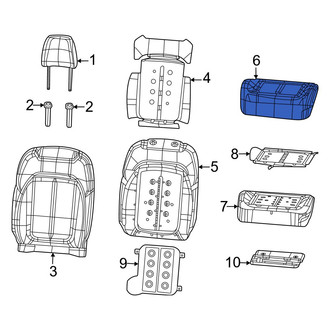 Jeep OE - Rear Right Seat Cover