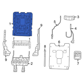 Jeep OE - Rear Seat Back Frame