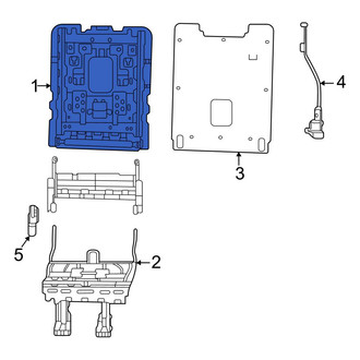 Jeep OE - Rear Seat Back Frame