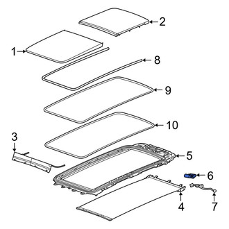 Jeep OE - Sunroof Motor