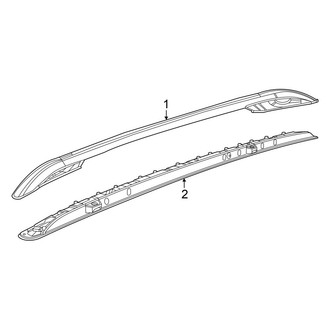 Jeep OE - Roof - Luggage Carrier (With Panoramic)