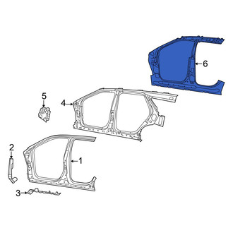 Jeep OE - Left Inner Uniside