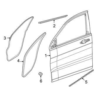 Jeep OE - Front Door - Door & Components