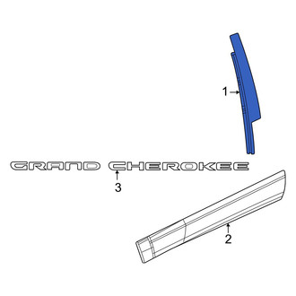 Jeep OE - Front Left Door Applique