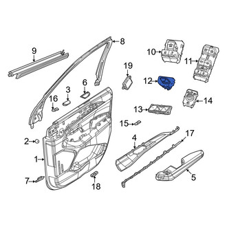 Jeep OE - Rear Left Power Seat Switch