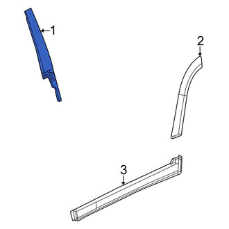 Jeep OE - Rear Left Door Applique