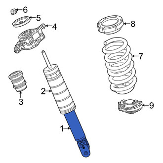 Jeep OE - Rear Suspension Shock Absorber