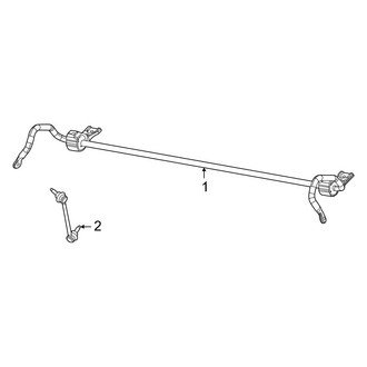 Jeep OE - Rear Suspension - Stabilizer Bar & Components