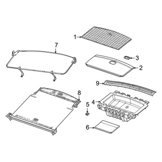 Jeep OE - Rear Body & Floor - Interior Trim