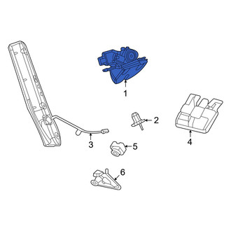 Jeep OE - Rear Liftgate Latch