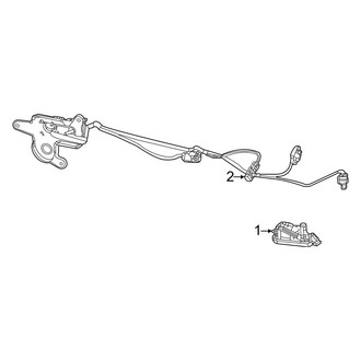 Jeep OE - Rear Lamps - License Lamps