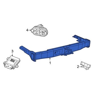 Jeep OE - Rear Trailer Hitch