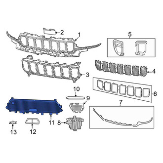 Jeep OE - Front Lower Grille