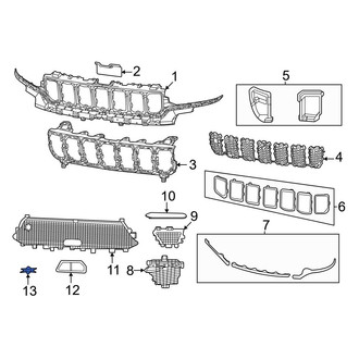 Jeep OE - Front Tow Eye Cap