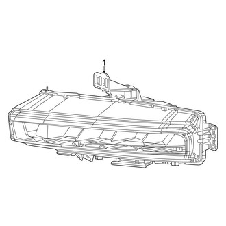 Jeep OE - Front Lamps - Fog Lamps (4xe / Altitude / Laredo / Limited / Summit / Summit 4xe / Summit Reserve / Summit Reserve 4xe)