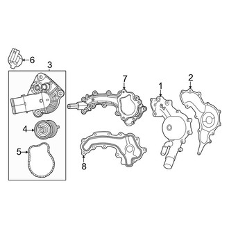 Jeep OE - Cooling - Water Pump (3.6L)