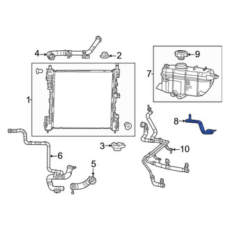 Jeep OE - Engine Coolant Reservoir Bracket