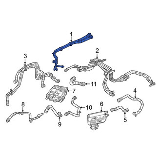 Jeep OE - Drive Motor Battery Pack Coolant Hose