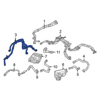Jeep OE - Drive Motor Battery Pack Coolant Hose