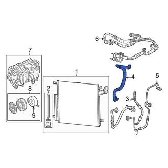 Jeep OE - A/C Manifold Hose Assembly