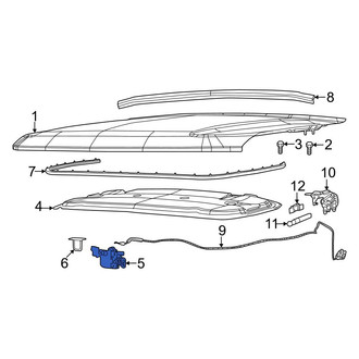Jeep OE - Front Hood Latch